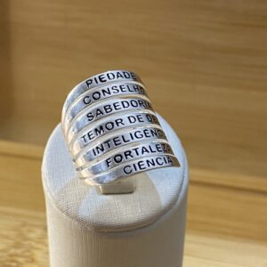 Anel Virtudes  — Prata 925 - Tam 18