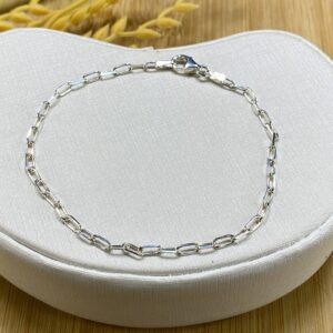 Pulseira Elos Finos - Prata 925 - 19 cm
