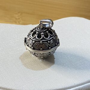 Pingente Perfumeiro Indiano em Prata 925