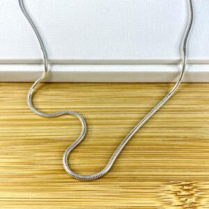 Corrente Rabo de Rato Espessura Média – Prata 925 – 45 cm