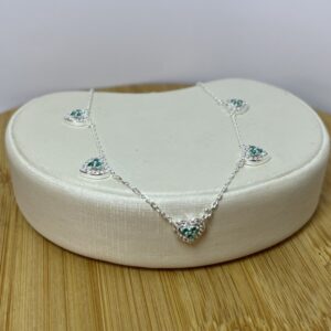 Choker Corações  – Prata 925 - 40cm