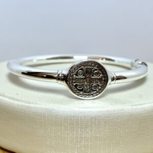 Alternative view of Bracelete São Bento em Eletroformação – Prata 925 - 20cm