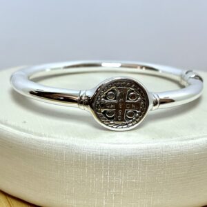 Bracelete São Bento em Eletroformação – Prata 925 - 20cm