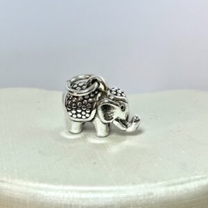 Alternative view of Pingente Elefante Eletroformação - Prata 925