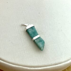 Pingente Figa de Amazonita M – Prata 925