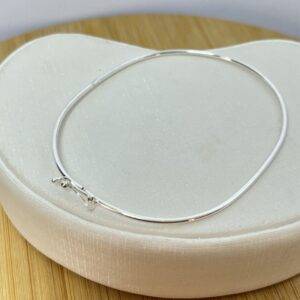 Bracelete com Trava - Prata 925 - Até tamanho 19cm