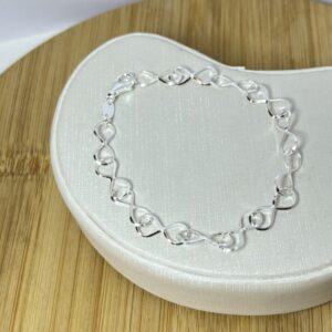 Pulseira Infinito - Prata 925  – 20 cm