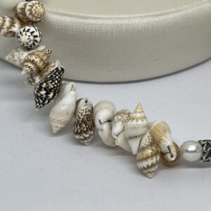 Alternative view of Chocker Conchas e Pérolas - Prata 925 - Tam 40 cm