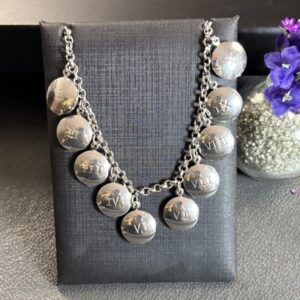 [Aço Inox] Pulseira 10 mandamentos - Tam 17cm + extensor