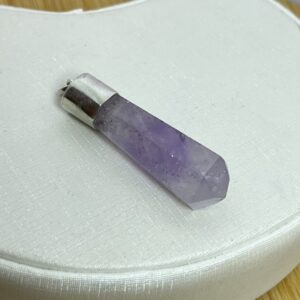 Pingente Ametista 3,5 cm - Prata 925