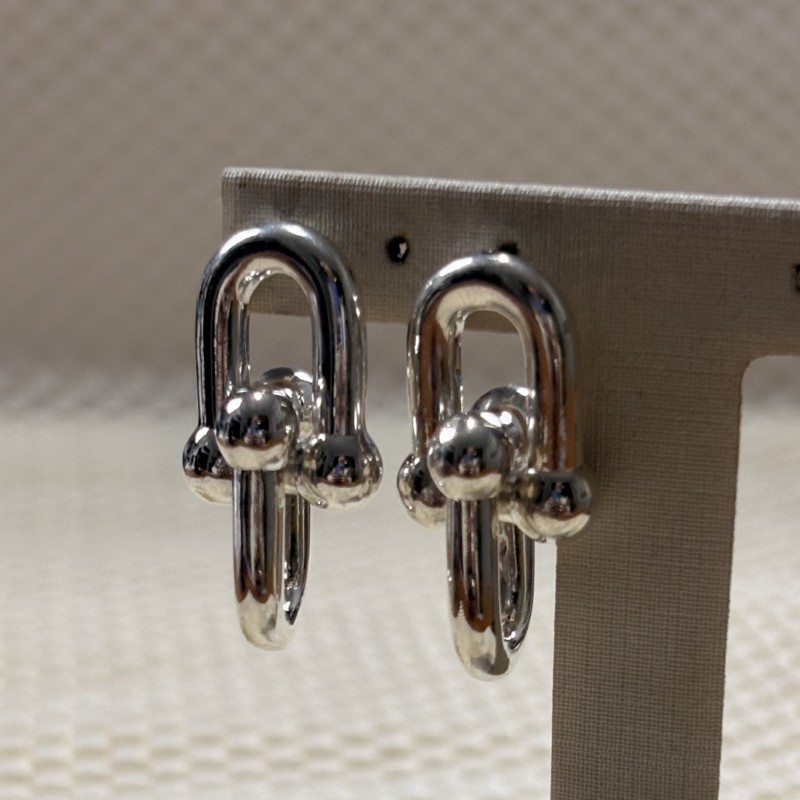 Prata 925 | Brinco Elo Inspiração | 3 cm - Imagem 4
