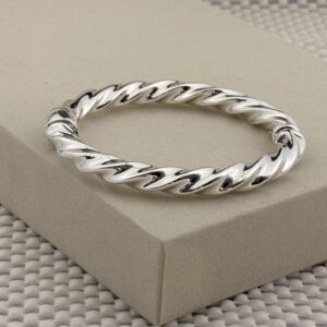 Prata 925 | Bracelete Aro Torcido