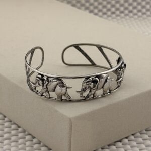 Prata 925 | Bracelete Elefante | Ajustável