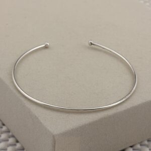 Prata 925 | Bracelete ajustável com bolinha