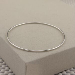 Prata 925 | Bracelete Fio | 65mm diâmetro