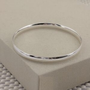 Prata 925 | Bracelete Argola | 8mm espessura | 65mm diâmetro