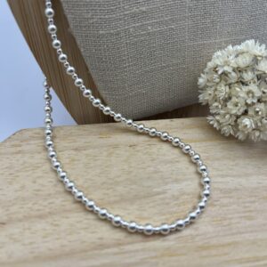 Chocker Bolinhas Alternadas 4 e 2mm